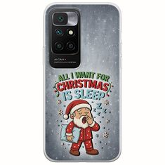 All I Want For Christmas Is - Sleep Xiaomi Redmi 10 2022 Flexible TPU (Διάφανη Σιλικόνη)