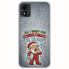 All I Want For Christmas Is - Sleep TCL 305i Flexible TPU (Διάφανη Σιλικόνη)