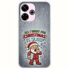 All I Want For Christmas Is - Sleep Xiaomi Redmi 13 4G Flexible TPU (Διάφανη Σιλικόνη)