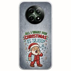 All I Want For Christmas Is - Sleep Realme 12x 5G Flexible TPU (Διάφανη Σιλικόνη)