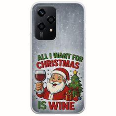 All I Want For Christmas Is - Wine Honor 200 Lite 5G Flexible TPU (Διάφανη Σιλικόνη)