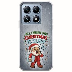 All I Want For Christmas Is - Sleep Xiaomi 14T Pro 5G Flexible TPU (Διάφανη Σιλικόνη)