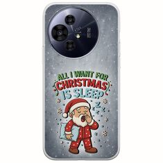 All I Want For Christmas Is - Sleep TCL 50 PRO NXTPAPER 5G Flexible TPU (Διάφανη Σιλικόνη)