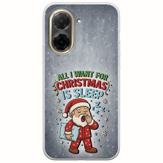 All I Want For Christmas Is - Sleep Xiaomi Redmi A5 4G Flexible TPU (Διάφανη Σιλικόνη)