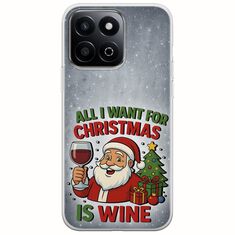 All I Want For Christmas Is - Wine Honor 200 Smart 5G Flexible TPU (Διάφανη Σιλικόνη)