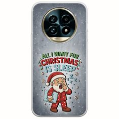 All I Want For Christmas Is - Sleep Realme 13 Pro 5G Flexible TPU (Διάφανη Σιλικόνη)