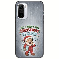 All I Want For Christmas Is - Sleep Xiaomi Mi11i Black TPU (Μαύρη Σιλικόνη)
