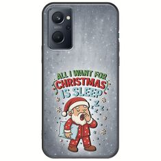 All I Want For Christmas Is - Sleep Realme 9i Black TPU (Μαύρη Σιλικόνη)