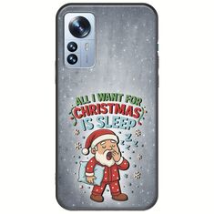All I Want For Christmas Is - Sleep Xiaomi 12 Pro Black TPU (Μαύρη Σιλικόνη)
