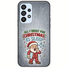 All I Want For Christmas Is - Sleep Samsung Galaxy A53 5G Black TPU (Μαύρη Σιλικόνη)