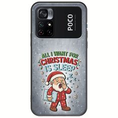 All I Want For Christmas Is - Sleep Xiaomi Poco M4 Pro 4G Black TPU (Μαύρη Σιλικόνη)