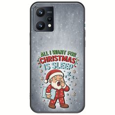 All I Want For Christmas Is - Sleep Realme 9 4G Black TPU (Μαύρη Σιλικόνη)