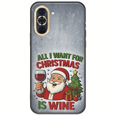 All I Want For Christmas Is - Wine Huawei Nova 10 Black TPU (Μαύρη Σιλικόνη)