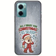 All I Want For Christmas Is - Sleep Xiaomi Redmi 10 5G Black TPU (Μαύρη Σιλικόνη)