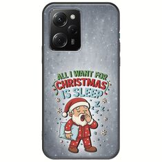 All I Want For Christmas Is - Sleep Xiaomi Poco X5 Pro 5G Black TPU (Μαύρη Σιλικόνη)