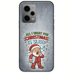 All I Want For Christmas Is - Sleep Xiaomi Poco X5 5G Black TPU (Μαύρη Σιλικόνη)