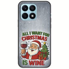 All I Want For Christmas Is - Wine Honor X8a Black TPU (Μαύρη Σιλικόνη)