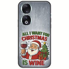 All I Want For Christmas Is - Wine Honor 90 5G Black TPU (Μαύρη Σιλικόνη)
