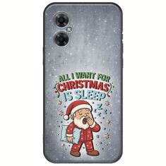 All I Want For Christmas Is - Sleep Xiaomi Poco M4 5G Black TPU (Μαύρη Σιλικόνη)