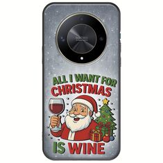 All I Want For Christmas Is - Wine Honor Magic 6 Lite 5G Black TPU (Μαύρη Σιλικόνη)
