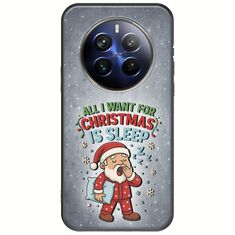 All I Want For Christmas Is - Sleep Realme 12+ 5G Black TPU (Μαύρη Σιλικόνη)