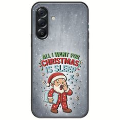 All I Want For Christmas Is - Sleep Samsung Galaxy A56 5G Black TPU (Μαύρη Σιλικόνη)