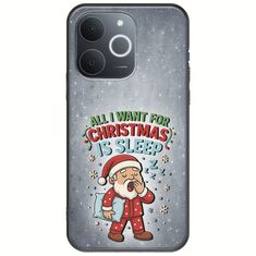 All I Want For Christmas Is - Sleep Realme Note 70T Black TPU (Μαύρη Σιλικόνη)