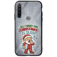 All I Want For Christmas Is - Sleep Xiaomi Redmi Note 8T Groove TPU (Tempered Glass και TPU)
