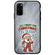 All I Want For Christmas Is - Sleep Samsung Galaxy S20 Plus Groove TPU (Tempered Glass και TPU)