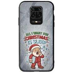All I Want For Christmas Is - Sleep Xiaomi Redmi Note 9S / 9 Pro / 9 Pro Max Groove TPU (Tempered Glass και TPU)