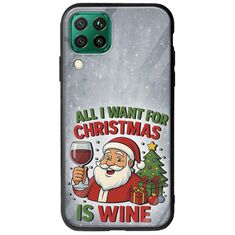 All I Want For Christmas Is - Wine Huawei P40 Lite Groove TPU (Tempered Glass και TPU)