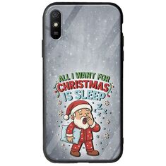All I Want For Christmas Is - Sleep Xiaomi Redmi 9A Groove TPU (Tempered Glass και TPU)