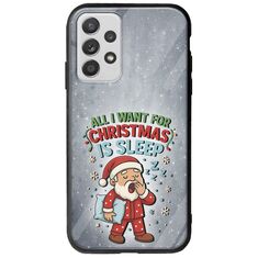 All I Want For Christmas Is - Sleep Samsung Galaxy A32 5G Groove TPU (Tempered Glass και TPU)