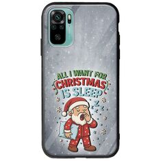 All I Want For Christmas Is - Sleep Xiaomi Redmi Note 10 / 10s Groove TPU (Tempered Glass και TPU)