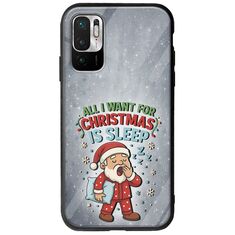 All I Want For Christmas Is - Sleep Xiaomi Redmi Note 10 5G Groove TPU (Tempered Glass και TPU)