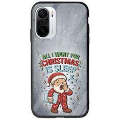 All I Want For Christmas Is - Sleep Xiaomi Poco F3 Groove TPU (Tempered Glass και TPU)