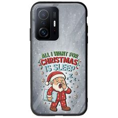 All I Want For Christmas Is - Sleep Xiaomi 11T / 11T Pro Groove TPU (Tempered Glass και TPU)