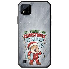 All I Want For Christmas Is - Sleep Realme C11 2021 Groove TPU (Tempered Glass και TPU)