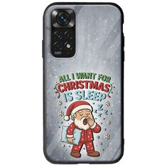 All I Want For Christmas Is - Sleep Xiaomi Redmi Note 11 / 11s Groove TPU (Tempered Glass και TPU)