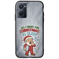 All I Want For Christmas Is - Sleep Realme 9i Groove TPU (Tempered Glass και TPU)