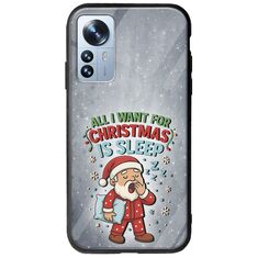 All I Want For Christmas Is - Sleep Xiaomi 12 Pro Groove TPU (Tempered Glass και TPU)