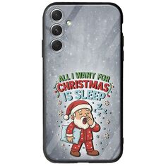 All I Want For Christmas Is - Sleep Samsung Galaxy A34 5G Groove TPU (Tempered Glass και TPU)