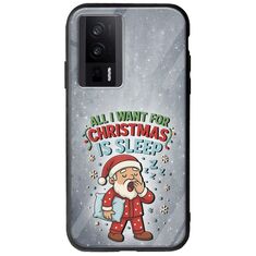All I Want For Christmas Is - Sleep Xiaomi Poco F5 Pro 5G Groove TPU (Tempered Glass και TPU)