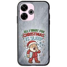All I Want For Christmas Is - Sleep Xiaomi Poco M6 4G Groove TPU (Tempered Glass και TPU)