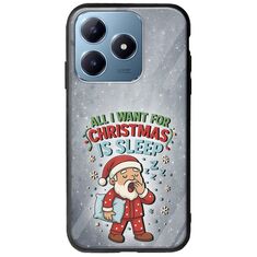 All I Want For Christmas Is - Sleep Realme C63 Groove TPU (Tempered Glass και TPU)