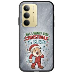 All I Want For Christmas Is - Sleep Realme C75 4G Groove TPU (Tempered Glass και TPU)