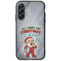 All I Want For Christmas Is - Sleep Samsung Galaxy A56 5G Groove TPU (Tempered Glass και TPU)