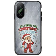 All I Want For Christmas Is - Sleep Xiaomi Poco F7 5G Groove TPU (Tempered Glass και TPU)