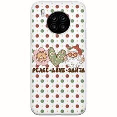 Peace Love Santa Honor 50 Lite Flexible TPU (Διάφανη Σιλικόνη)