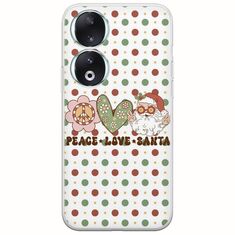 Peace Love Santa Honor 90 5G Flexible TPU (Διάφανη Σιλικόνη)